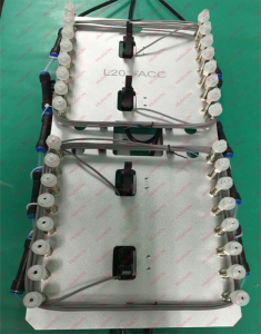 Removal of fixture by robot